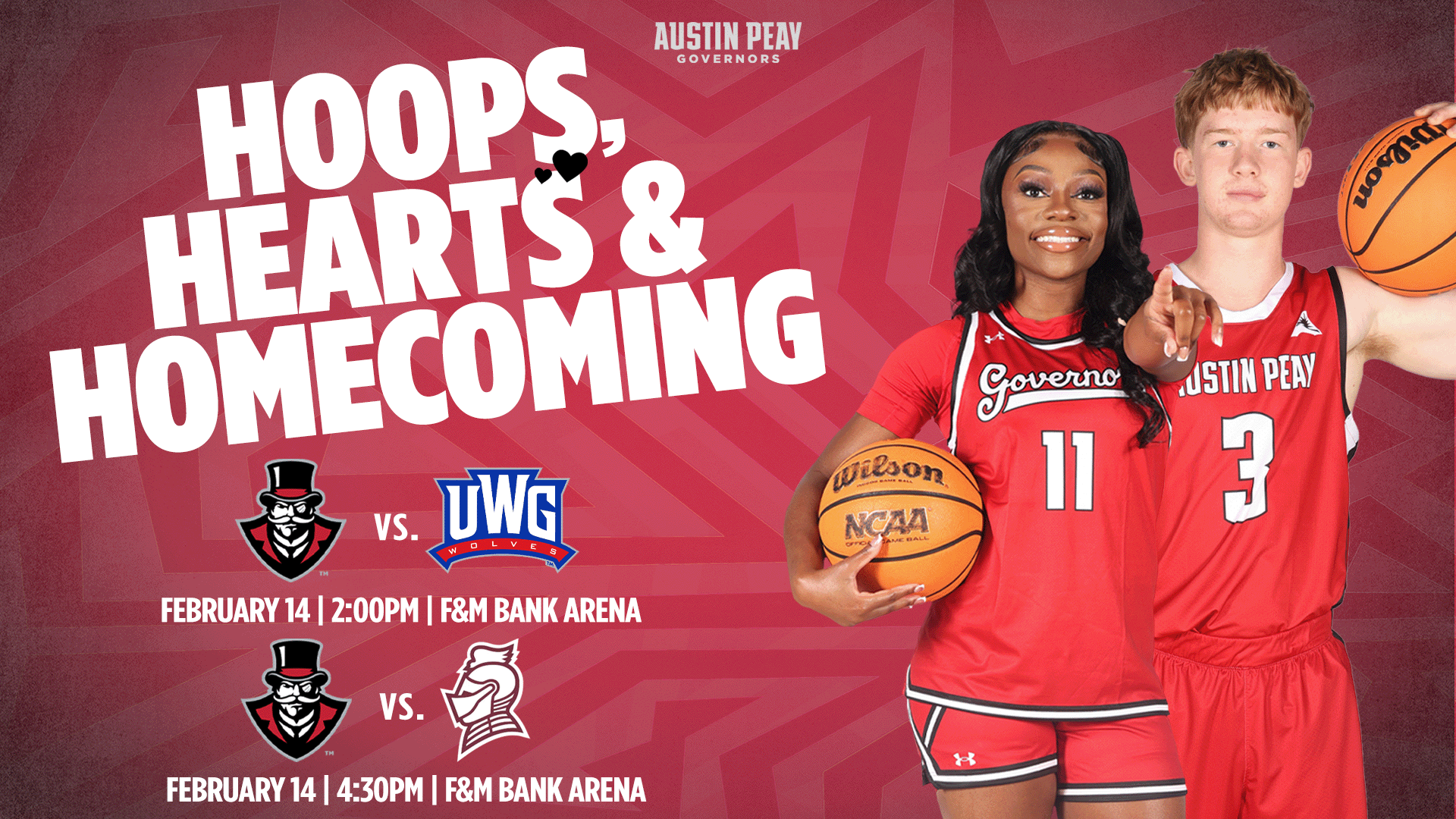 More Info for Austin Peay Basketball Doubleheader