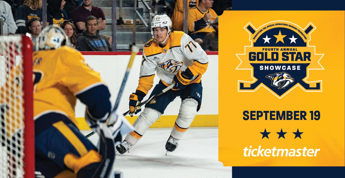Nashville Predators Fourth Annual Gold Star Showcase
