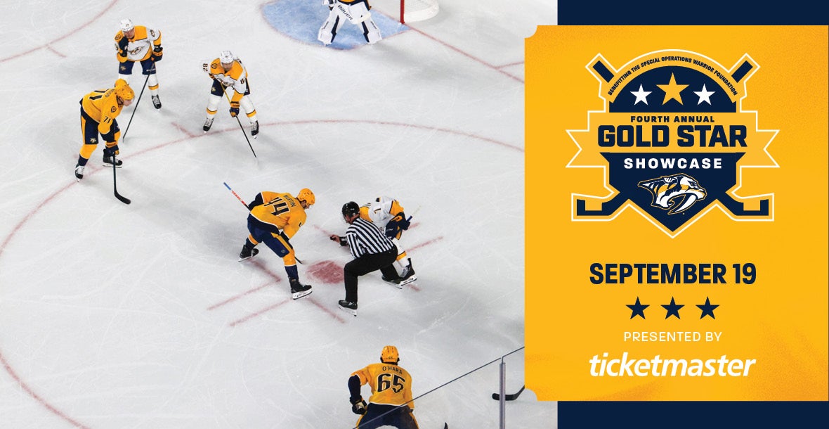 Nashville Predators Fourth Annual Gold Star Showcase