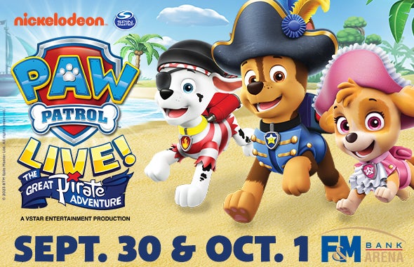 More Info for PAW Patrol Live! “The Great Pirate Adventure”