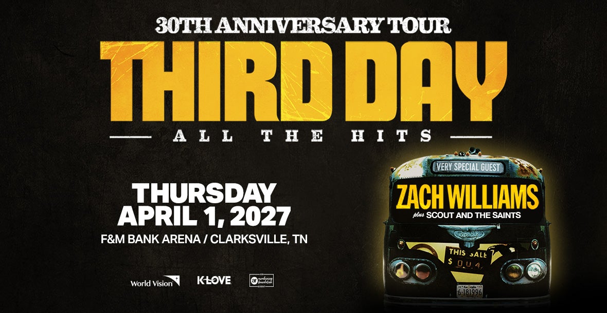 Third Day 30th Anniversary Tour