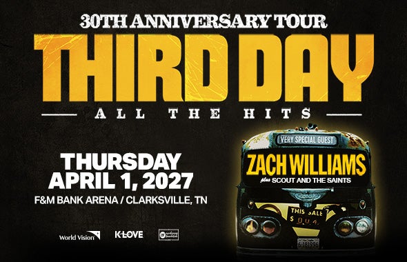 More Info for Third Day 30th Anniversary Tour