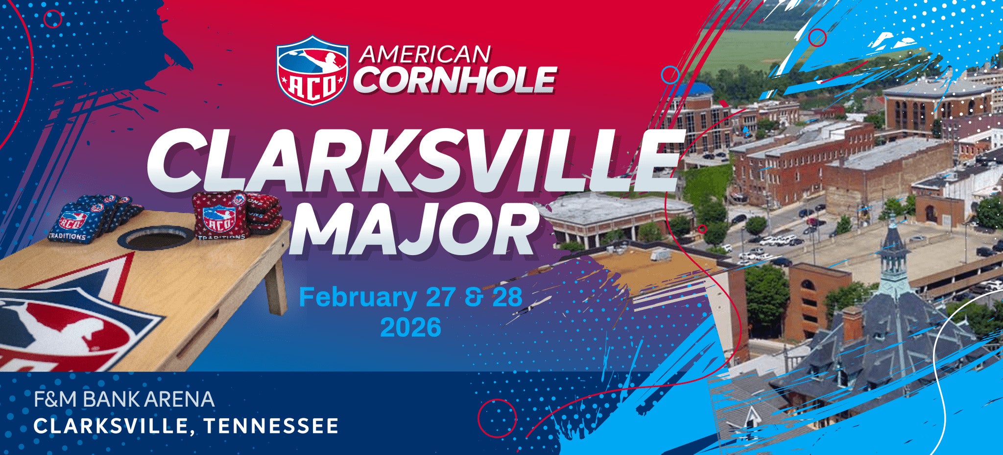 More Info for American Cornhole Organization - Clarksville Major