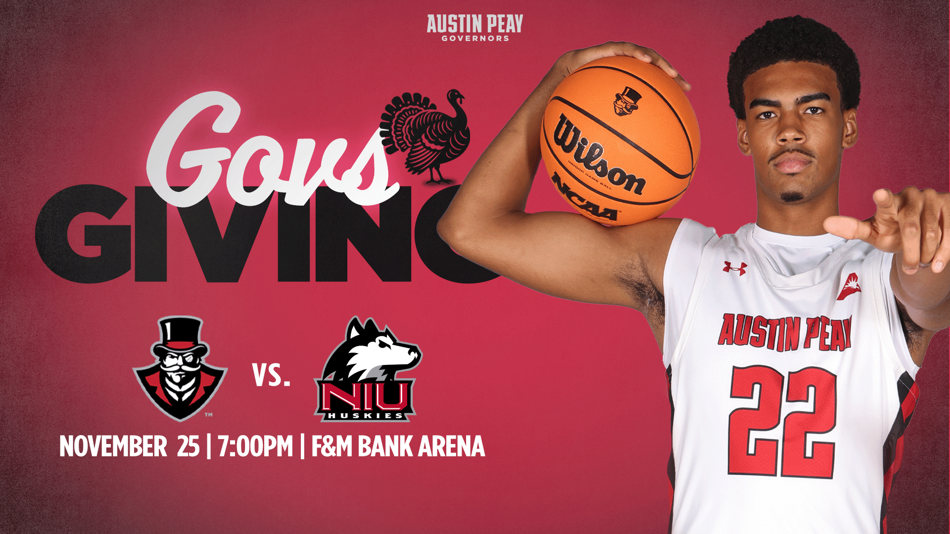 More Info for Austin Peay Men's Basketball vs. Northern Illinois