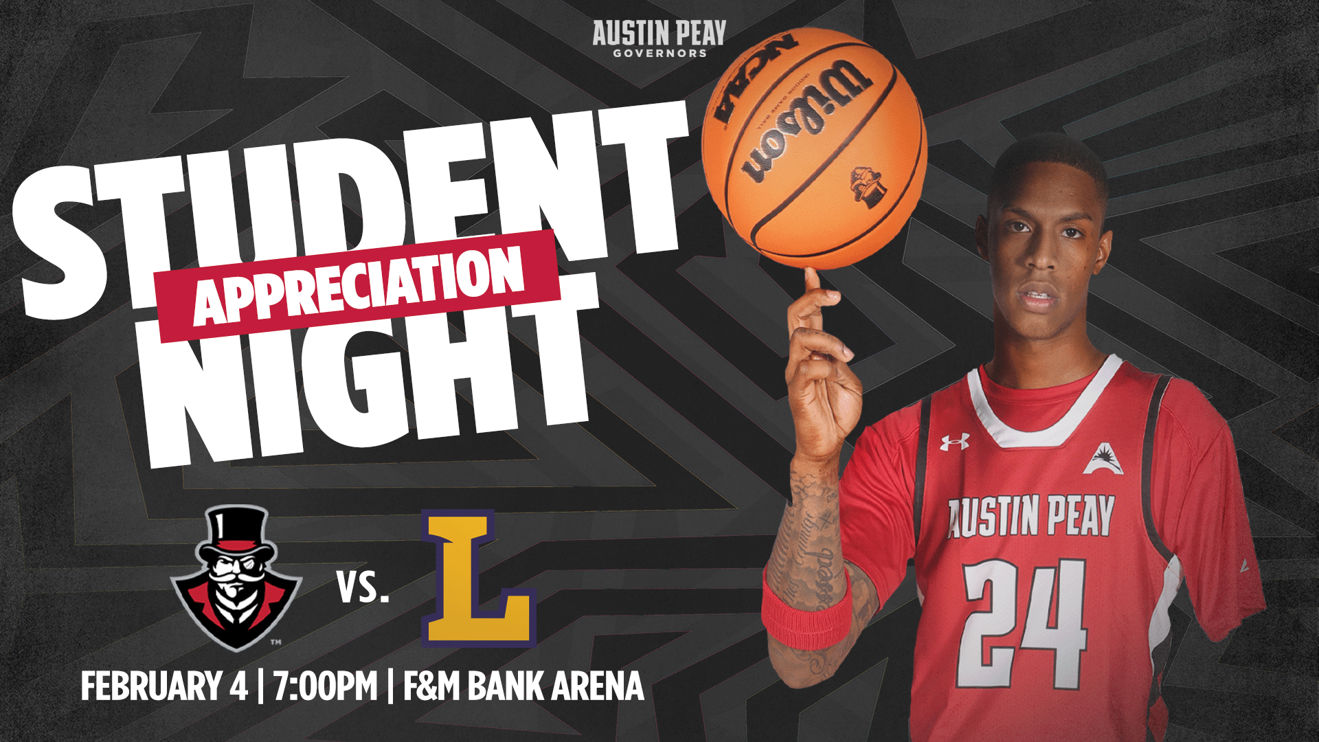 More Info for Austin Peay Men's Basketball vs. Lipscomb