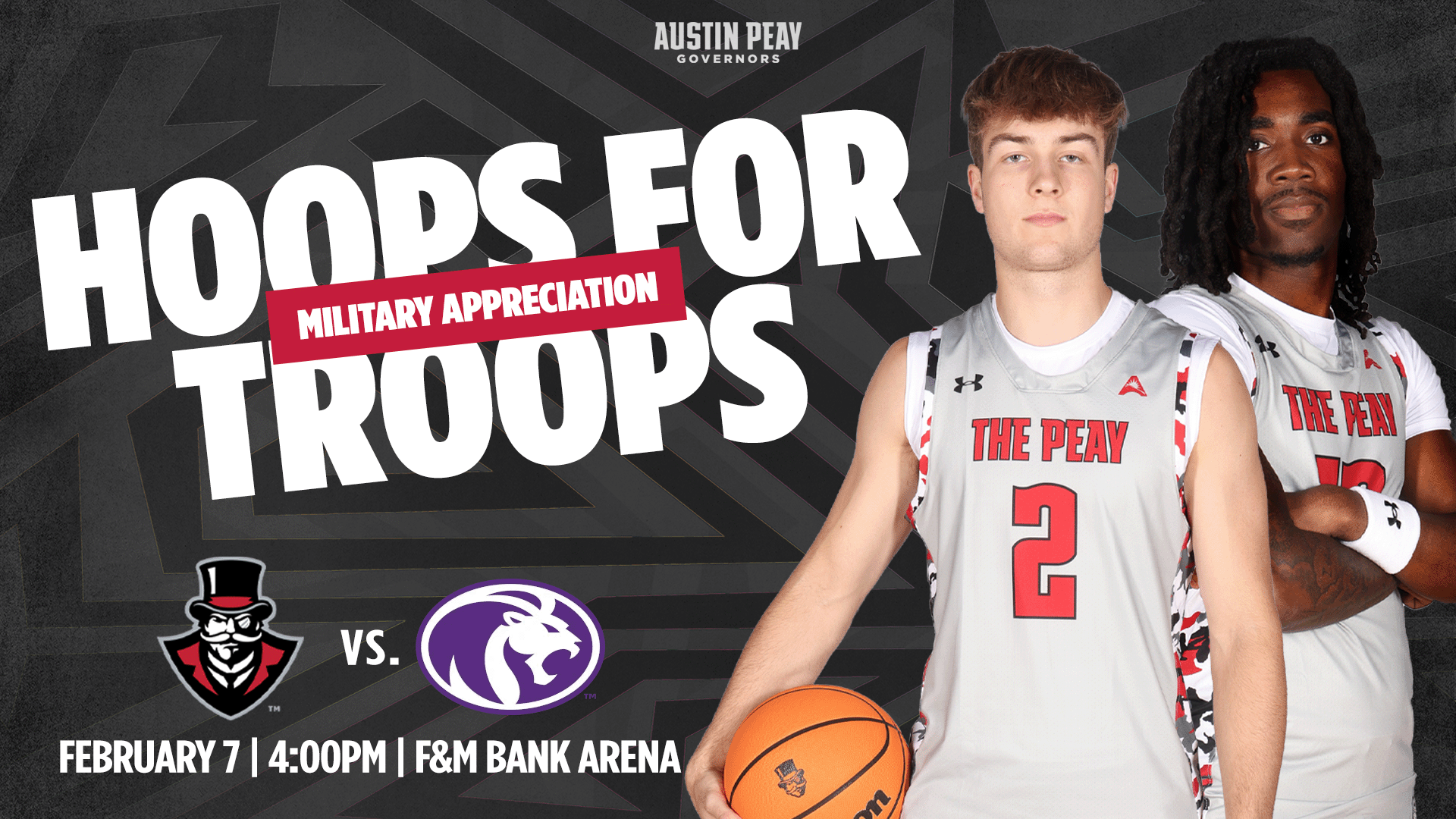 More Info for Austin Peay Men's Basketball vs. North Alabama